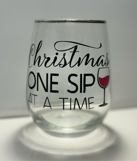 🌲Christmas Wine Glasses🍷