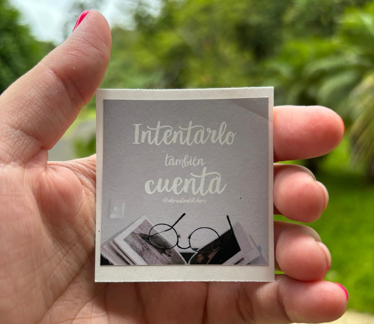 "Intentarlo" sticker